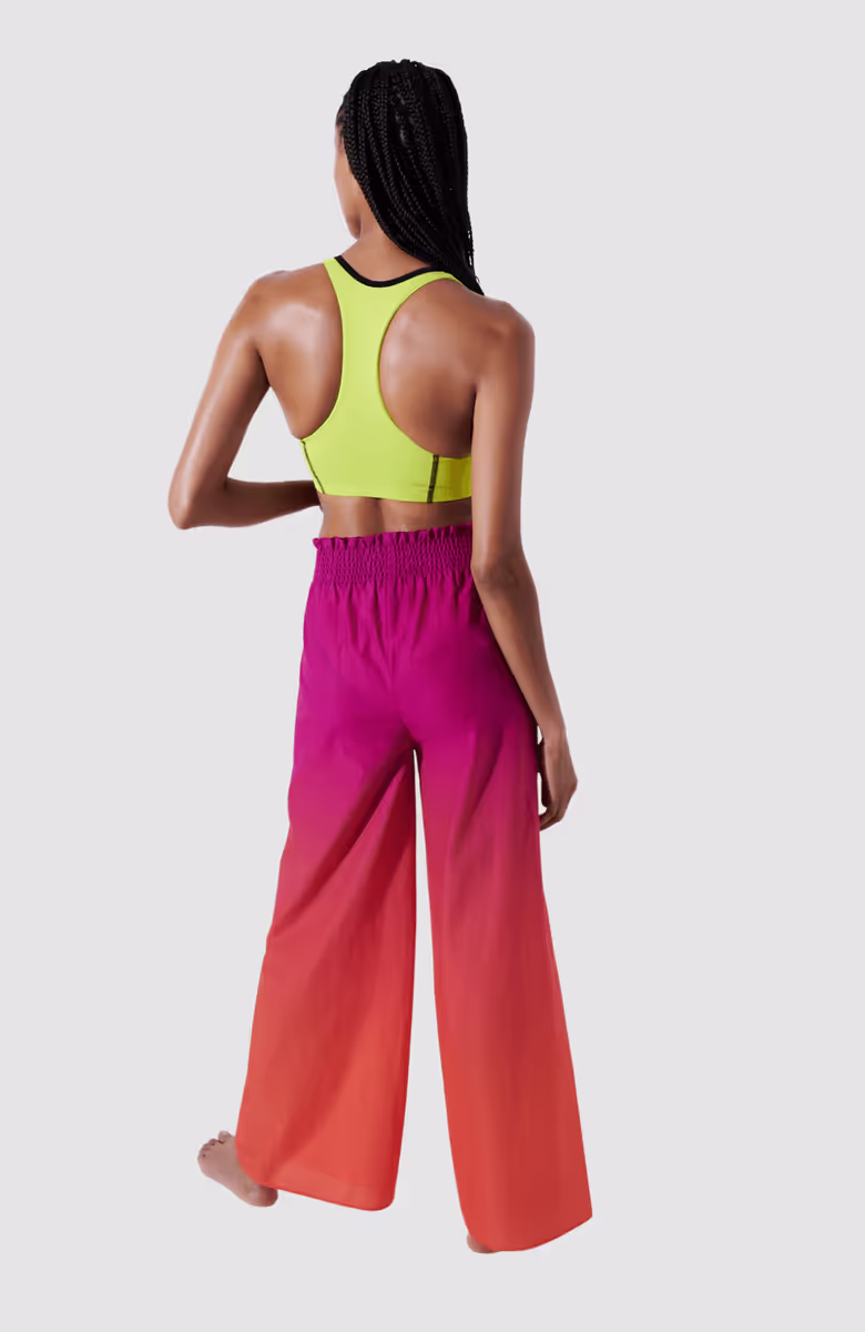 Multicolour Print Pants