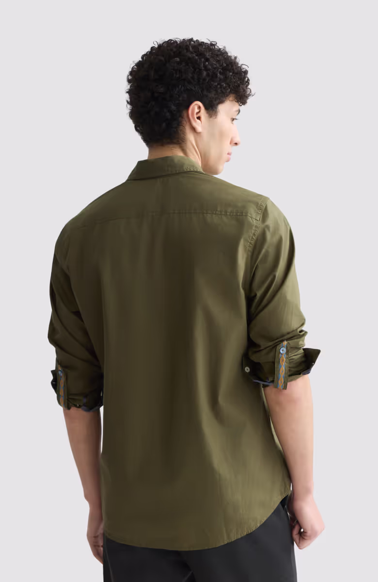 Cotton Poplin Regular-Fit Shirt