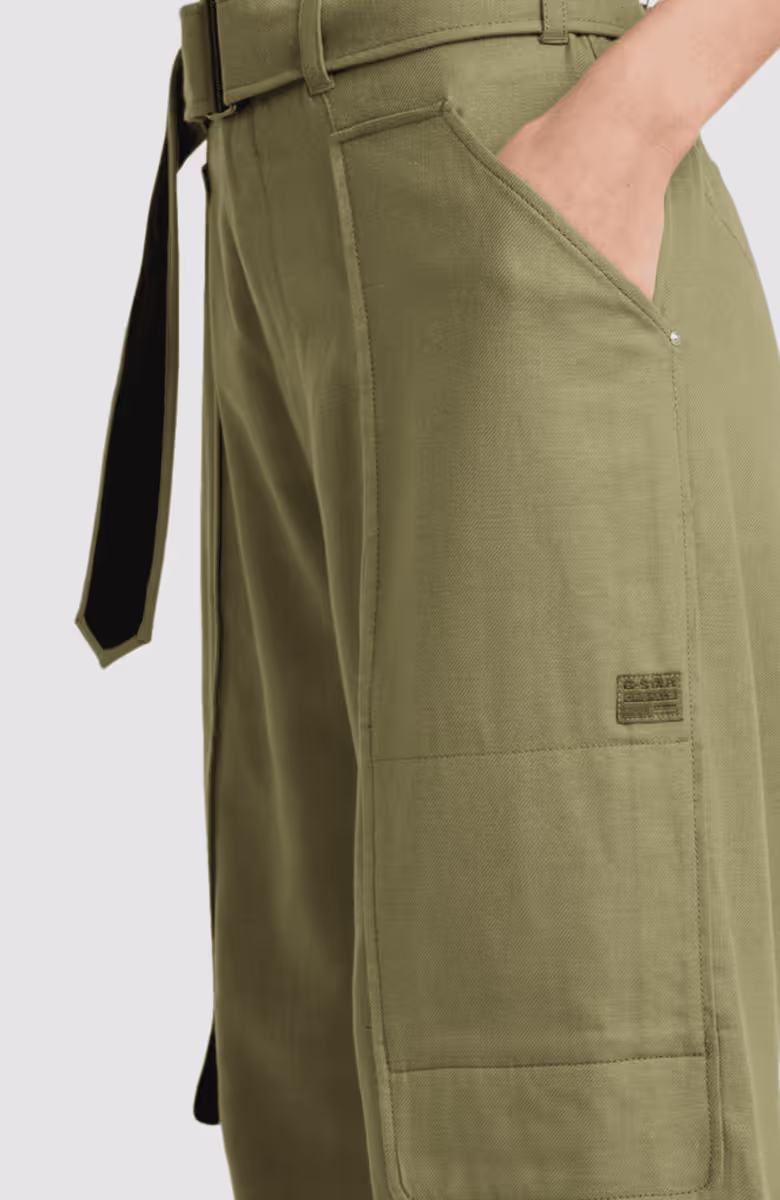 High Paperbag pant wmn