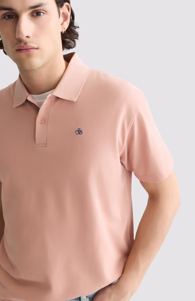 Pique Garment Dyed Relaxed-Fit Polo