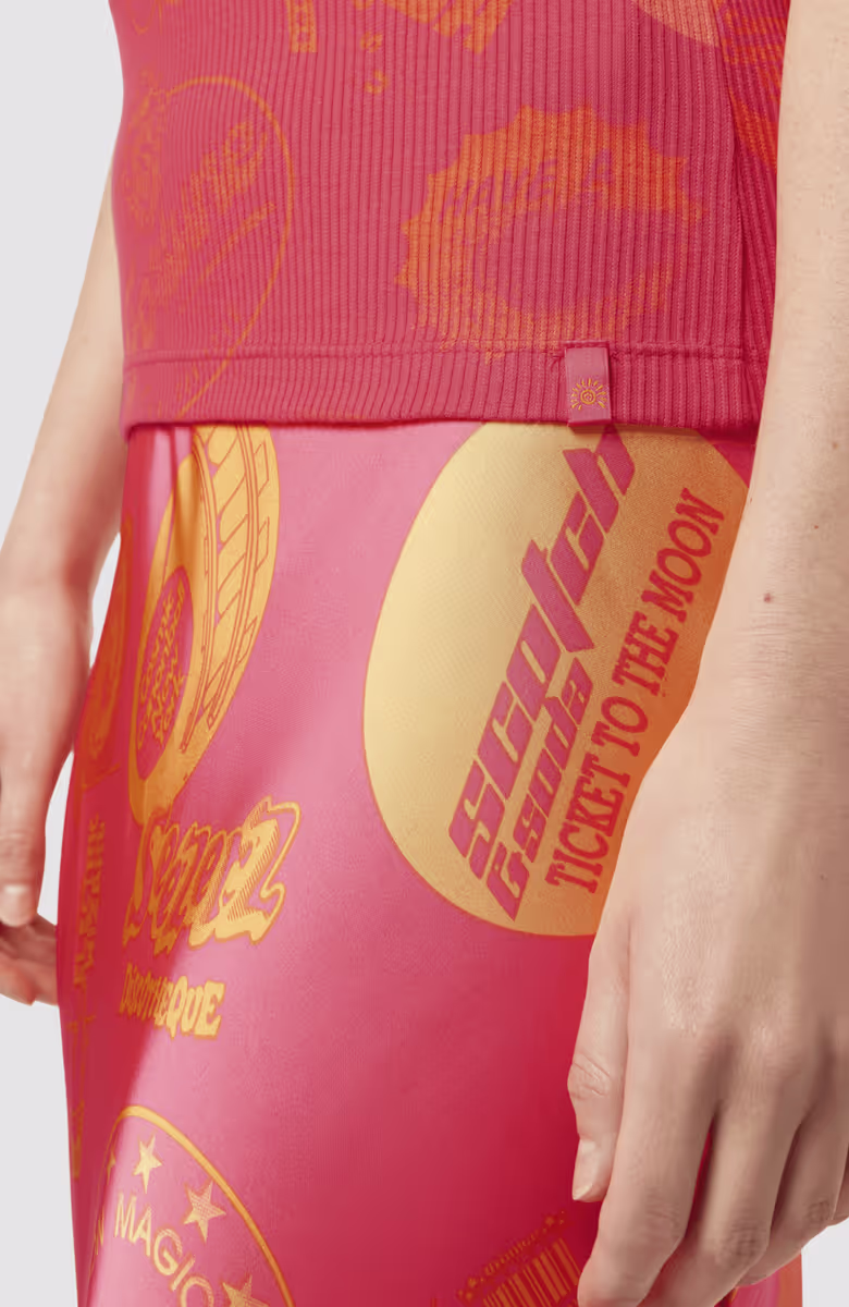 All over printed rib tank