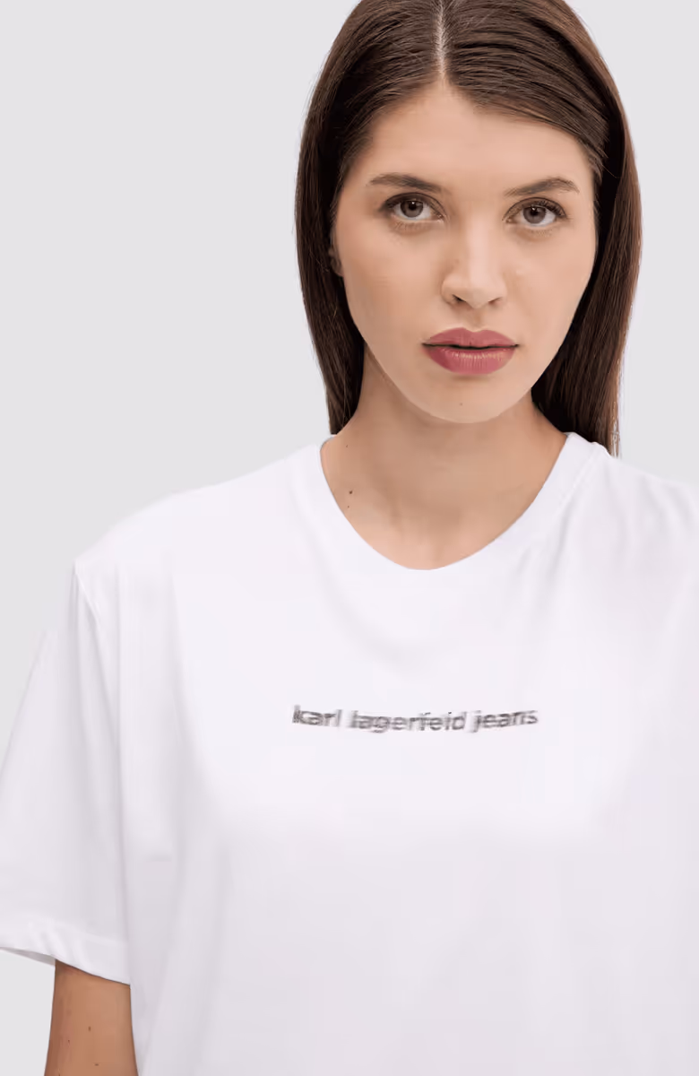 Klj Reg Blur Logo Tee