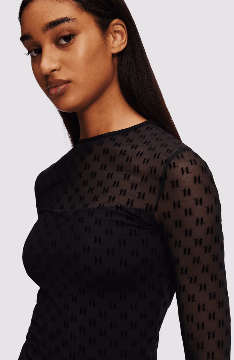 KL Mesh Lslv Top