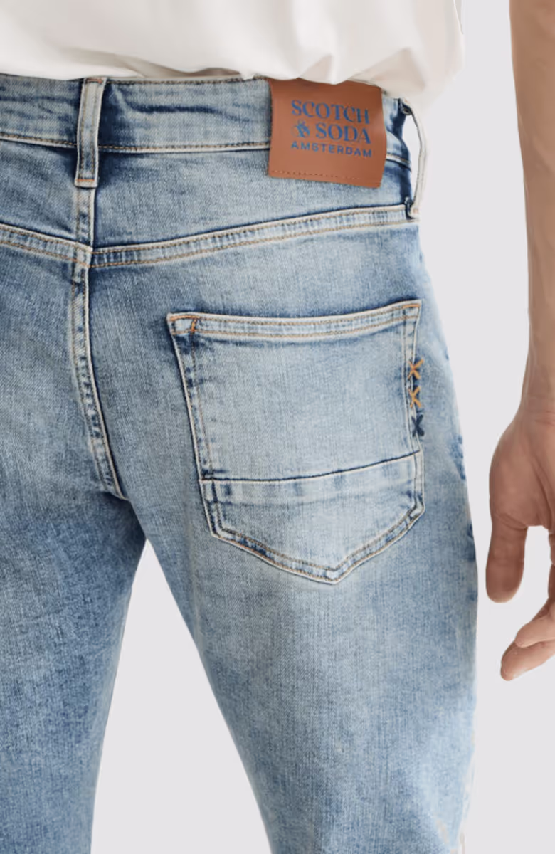 Core Ralston In Organic Cotton – Aqua Blue