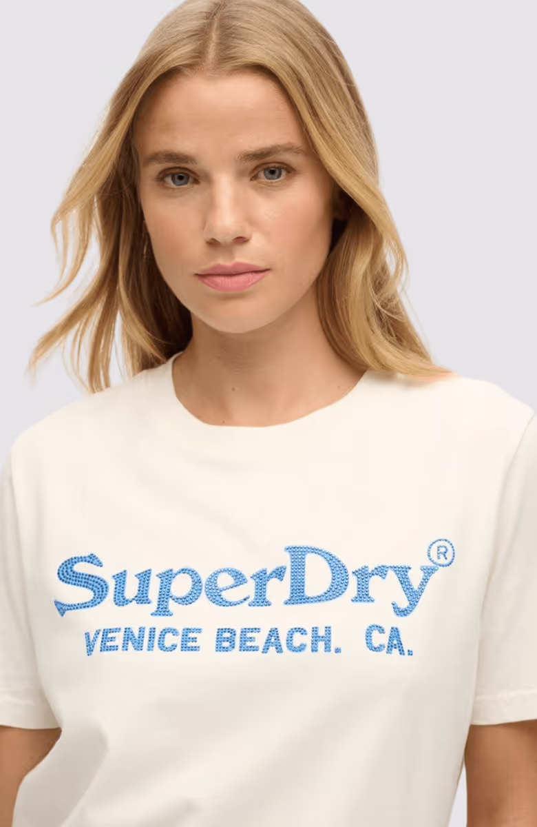 VENUE METALLIC RELAXED TEE