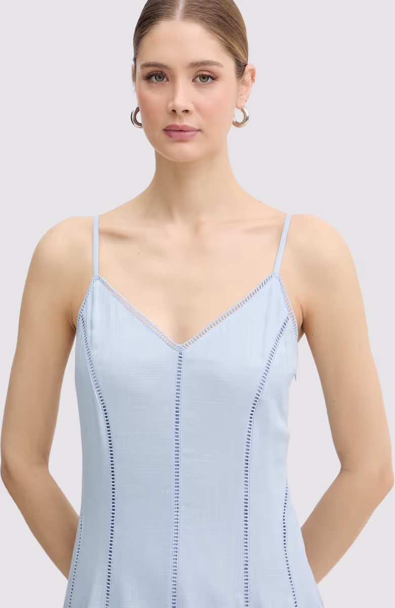 Embroidery Detail Dress