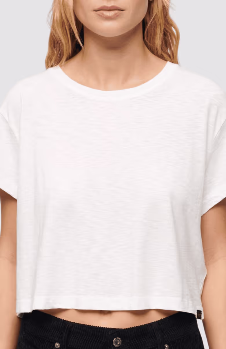 Slouchy Cropped Tee