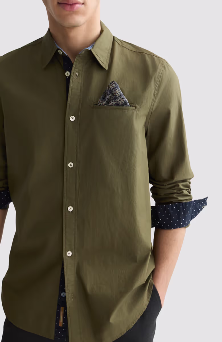 Cotton Poplin Regular-Fit Shirt