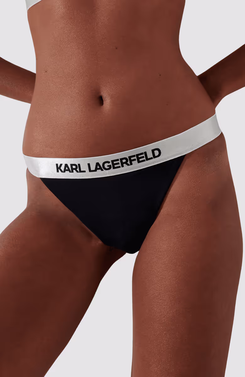 Logo Bikini Bottom W/ Elastic
