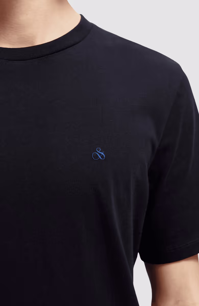 Essentials - Crewneck Jersey T-Shirt In Organic Cotton