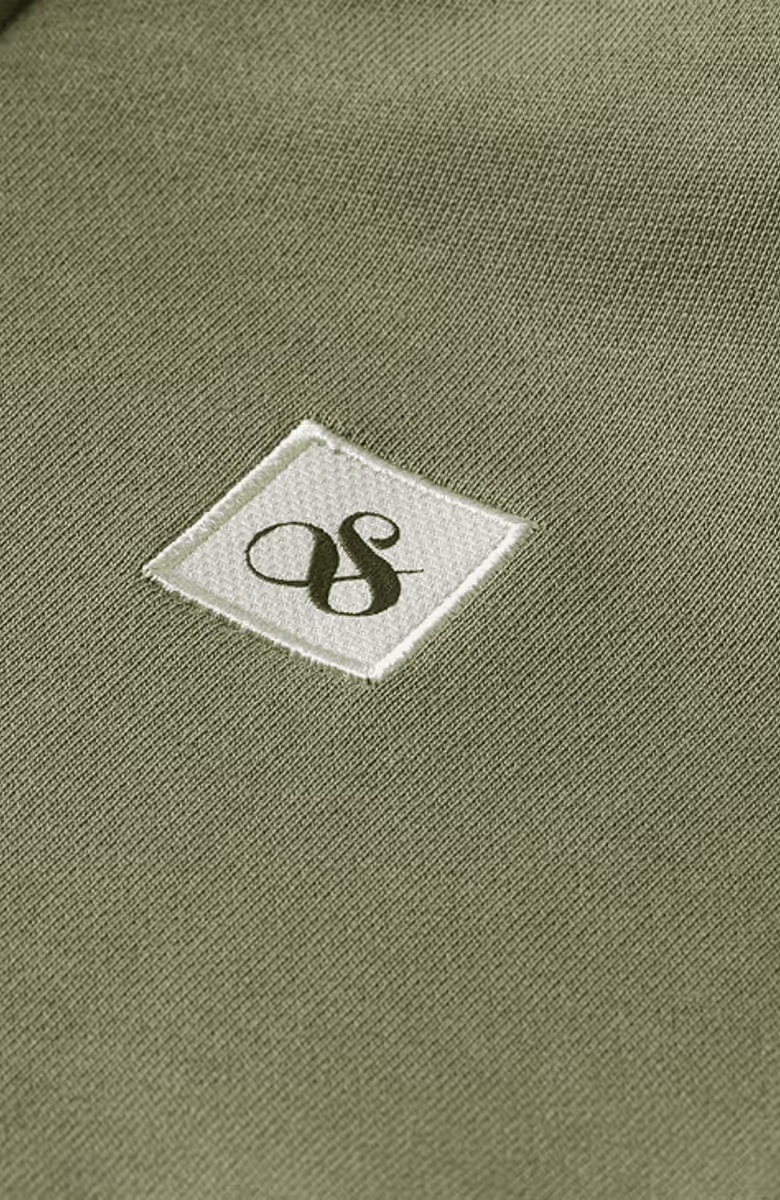 Essential Logo Badge Zip-Through Hoodie