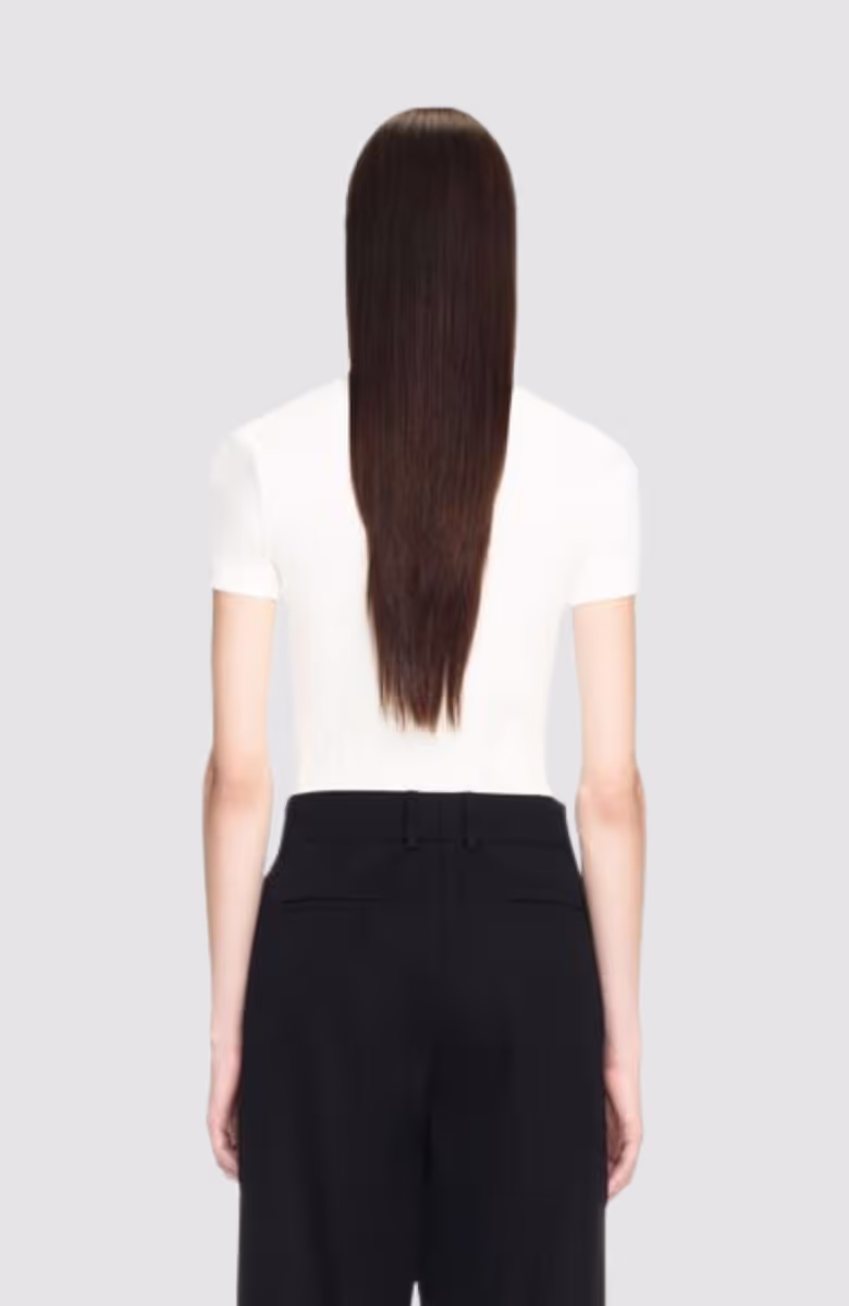 Off Stamp Rib Basic Tee