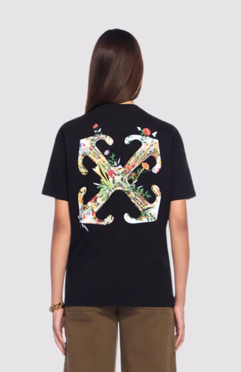 Arrow Glass Flower Reg Tee