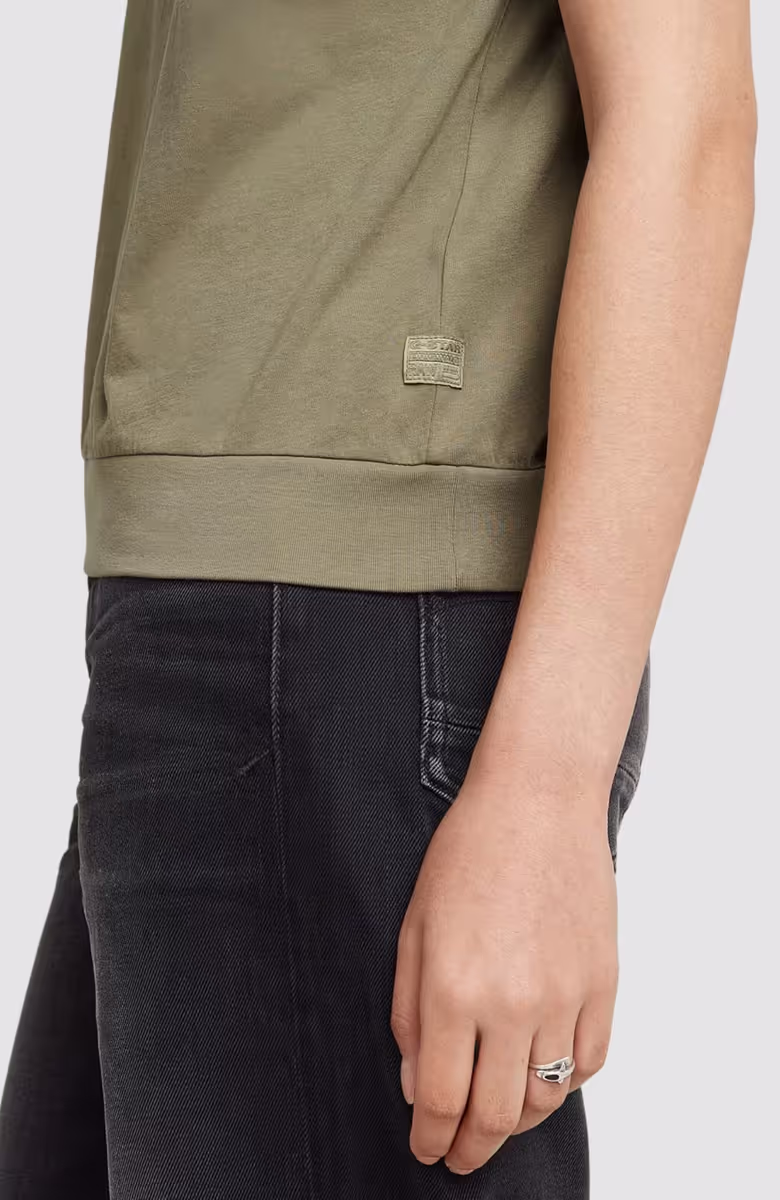 Open back loose sleeveless top wmn