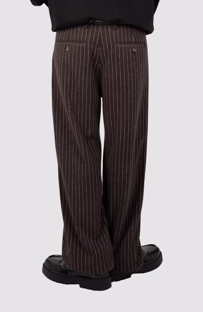 Revival Pinstripe Pleated Pants