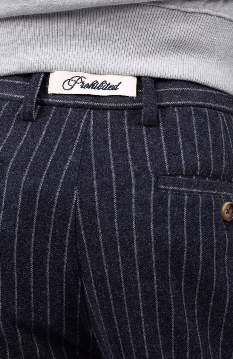 Revival Pinstripe Pleated Pants