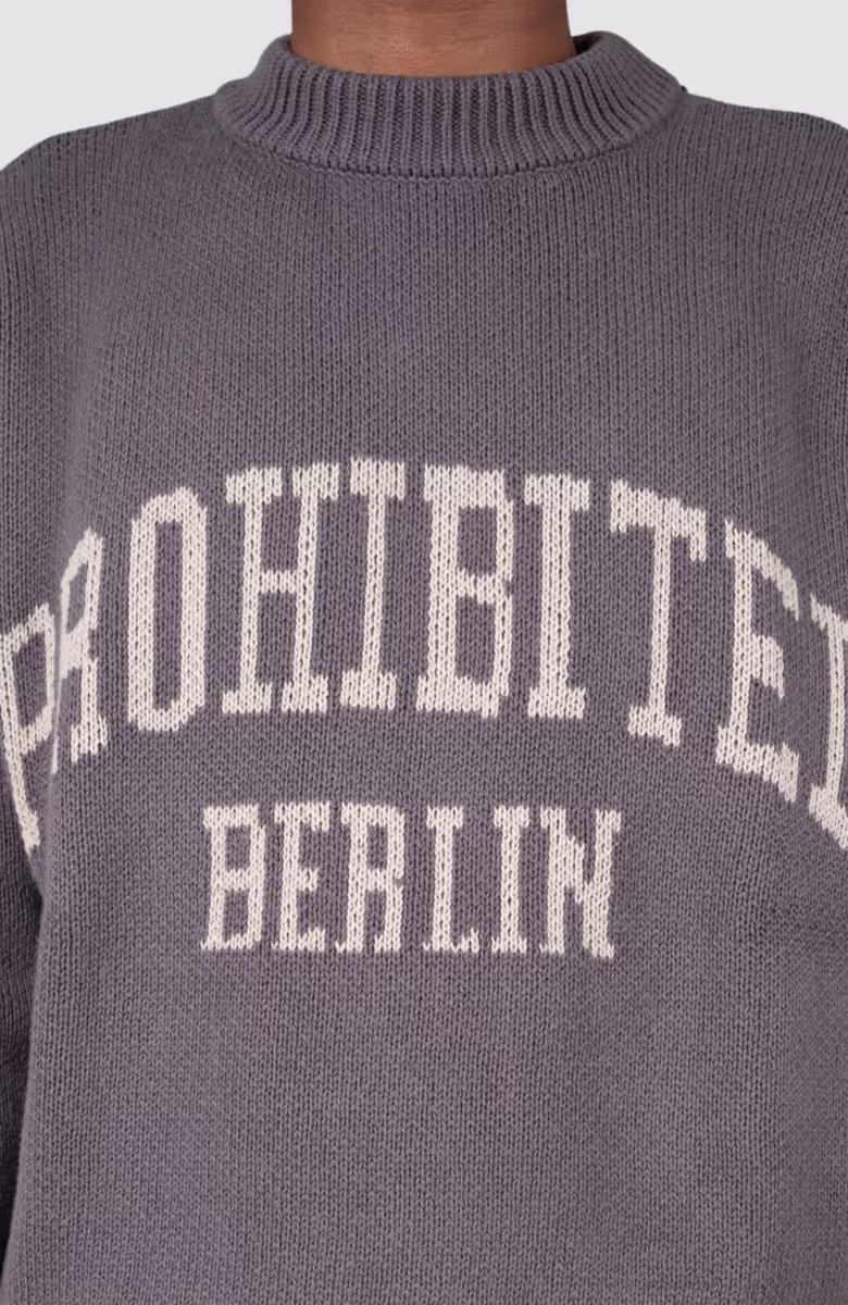 Varsity Knit Sweater