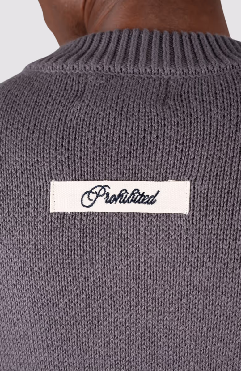 Varsity Knit Sweater