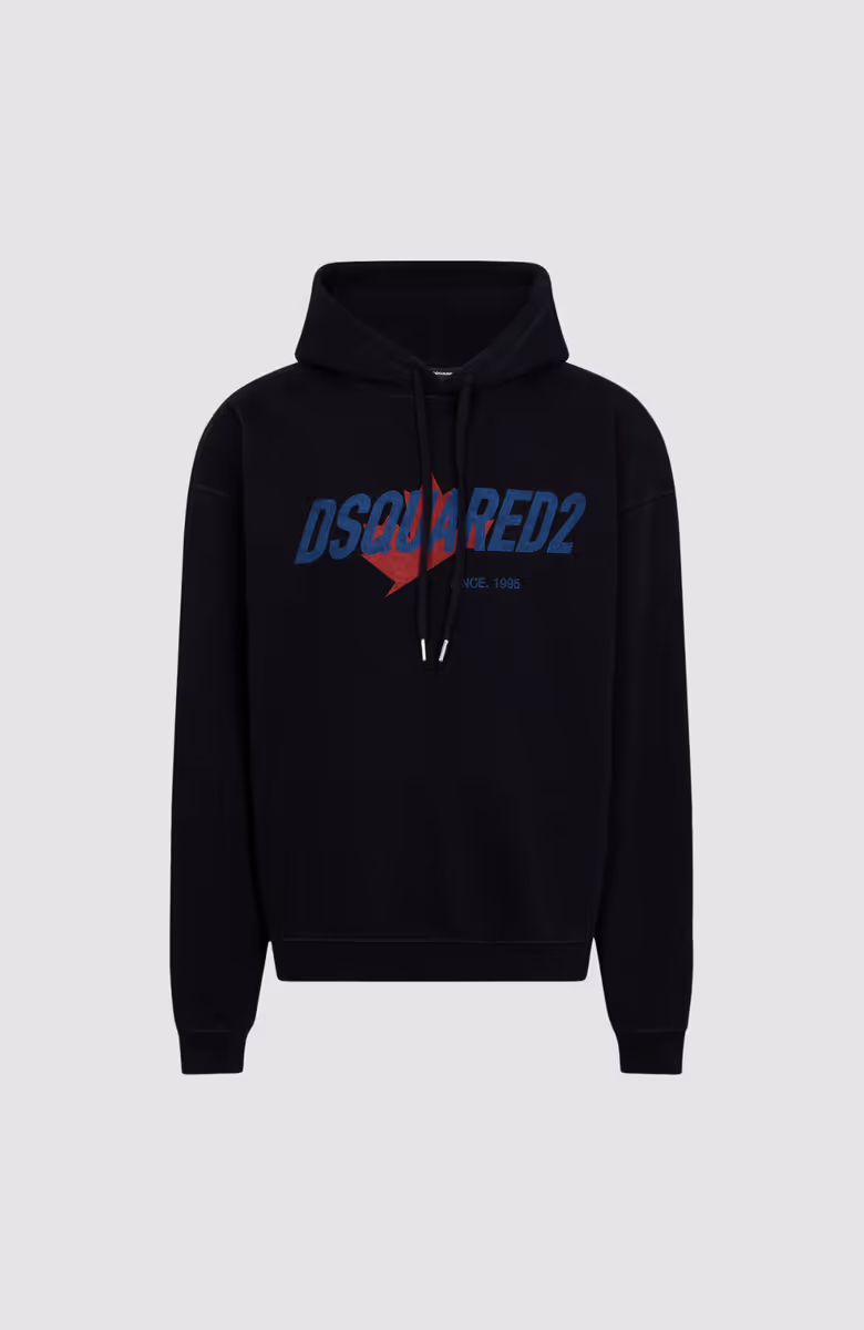 Dsquared2 Logo Relax Fit Hoodie