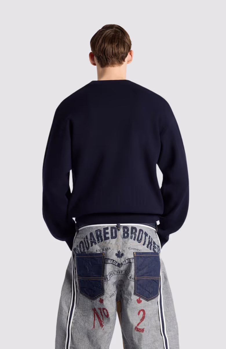 Metal D2 Upside Down Knit Pullover