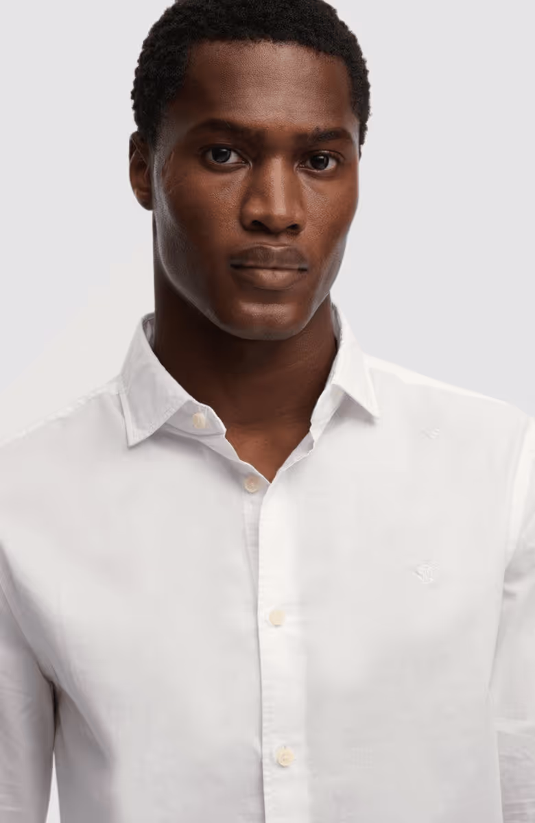 Cut Away Poplin L/S Shirt