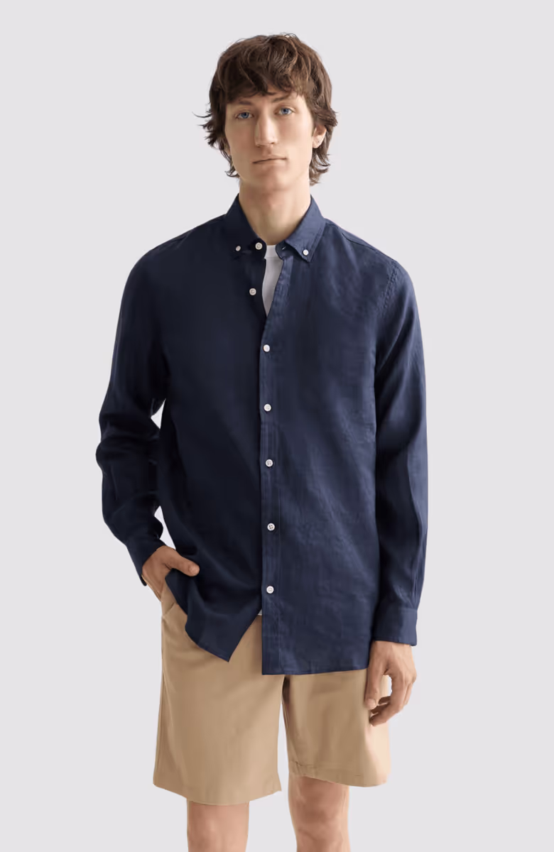 Core - Linen Shirt LS Button-Down