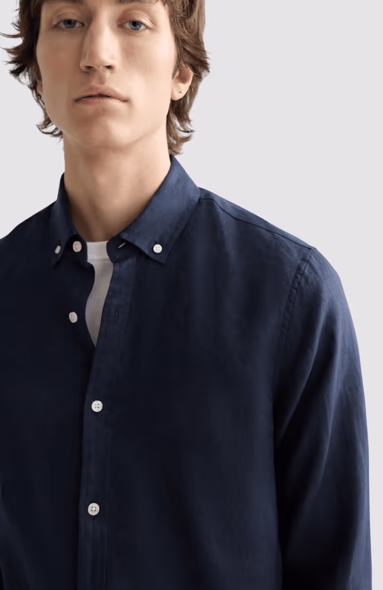 Core - Linen Shirt LS Button-Down