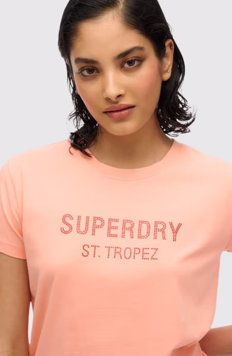 SPORT LUXE FITTED TEE