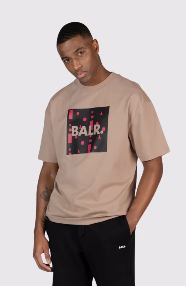 BALR. Repeat Box Fit T-Shirt