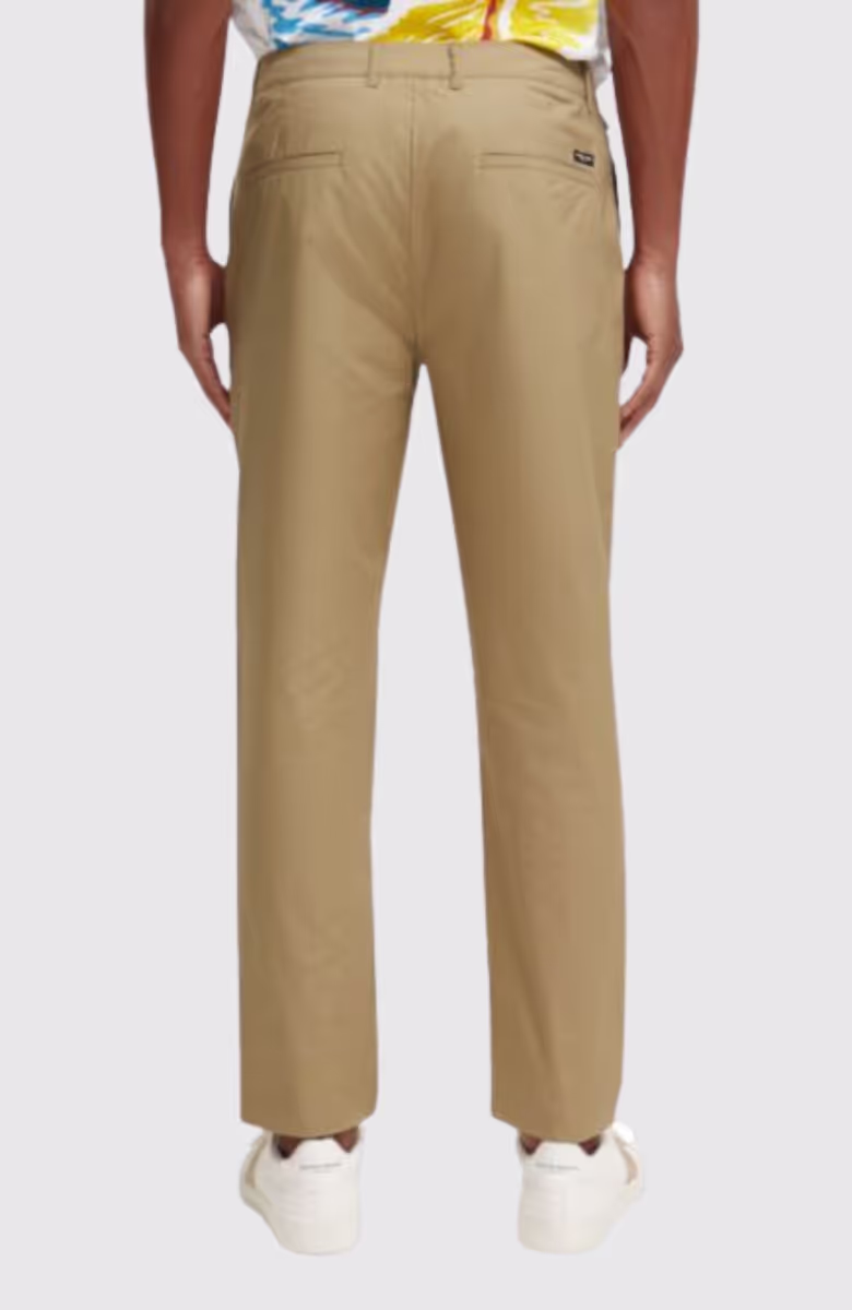BLAKE- Lightweight poplin pleated chino