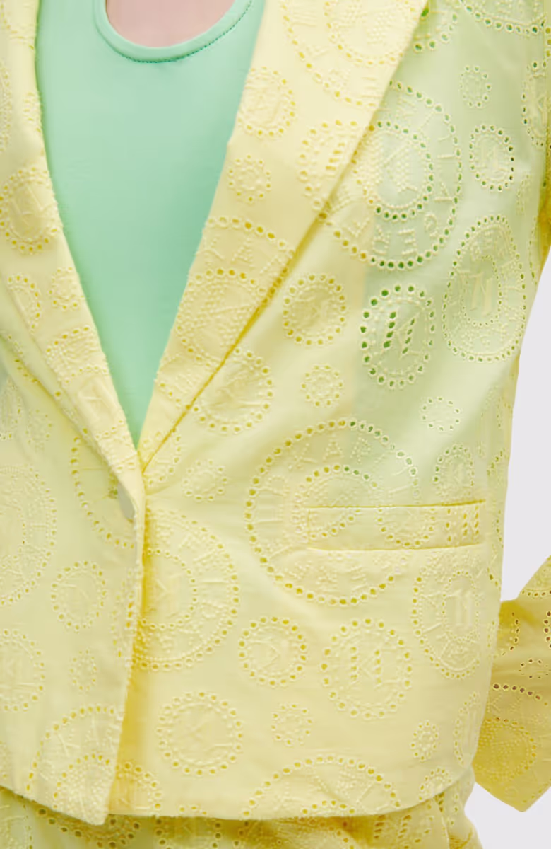 Broderie Anglaise Blazer