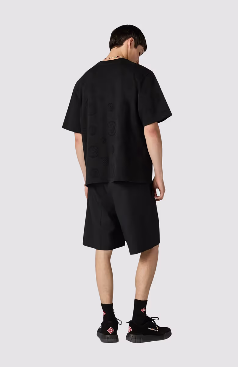 Applique Monogram Oversized T-Shirt