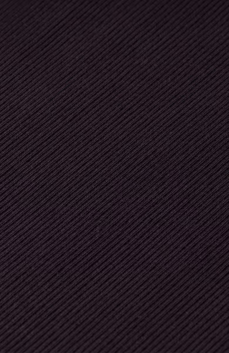 Core Mock neck rib t-shirt