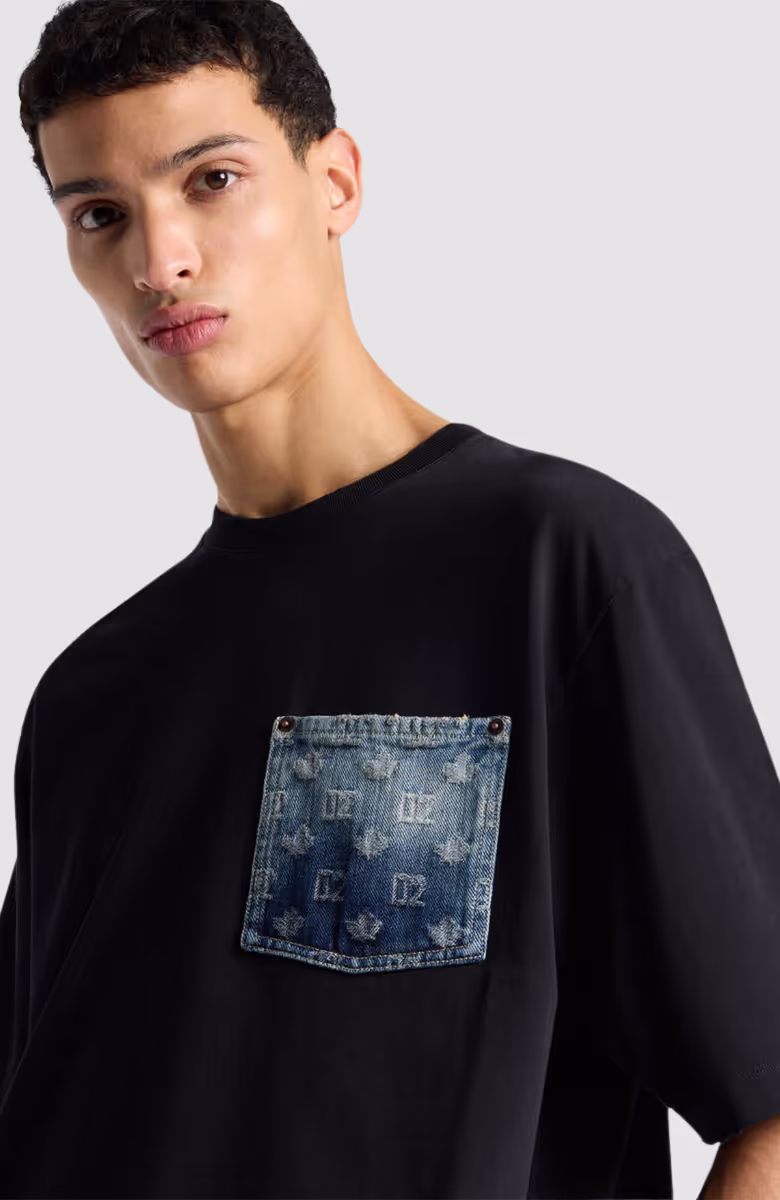D2 Monogram Loose Fit T-Shirt