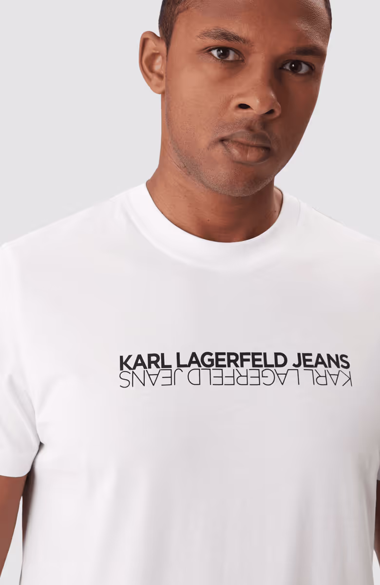 KLJ Slim Ss Reflection Tee