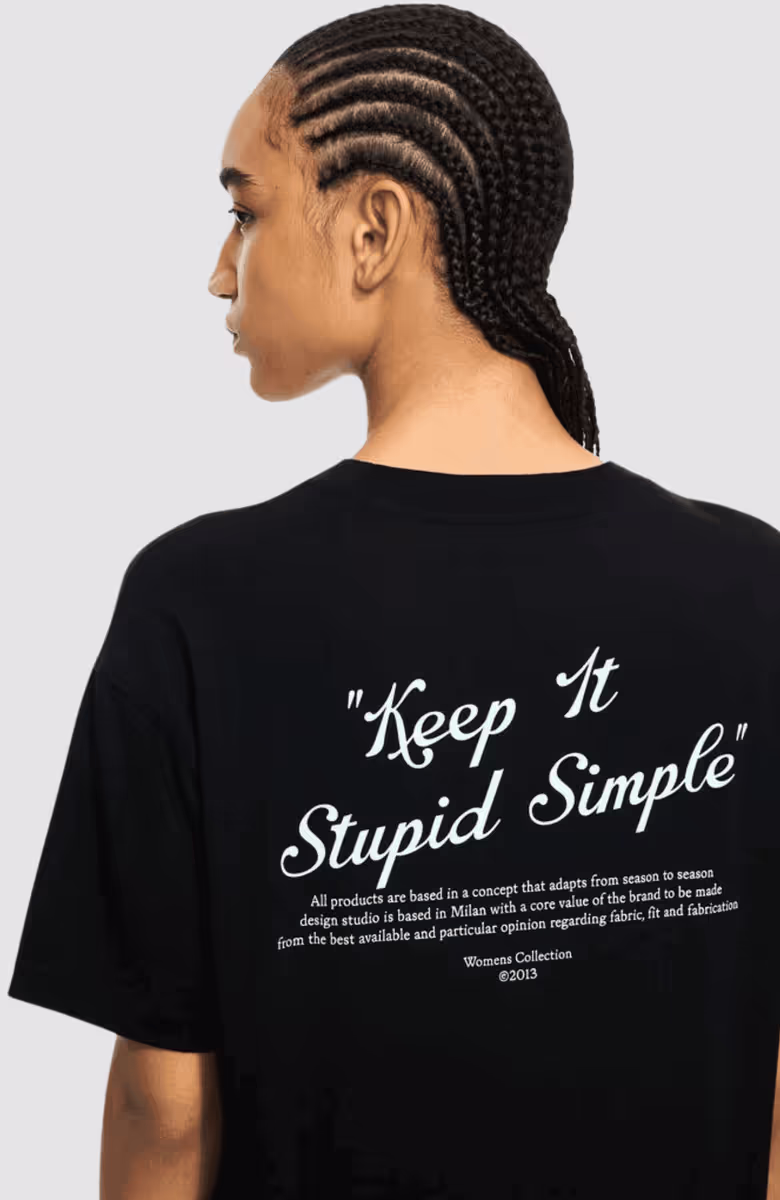 Kiss Quote Reg Tee
