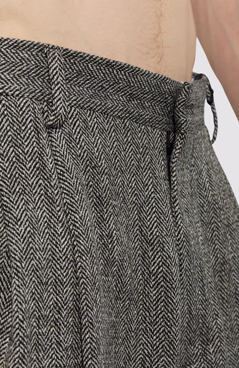Easy Zoot Herringbone Pants