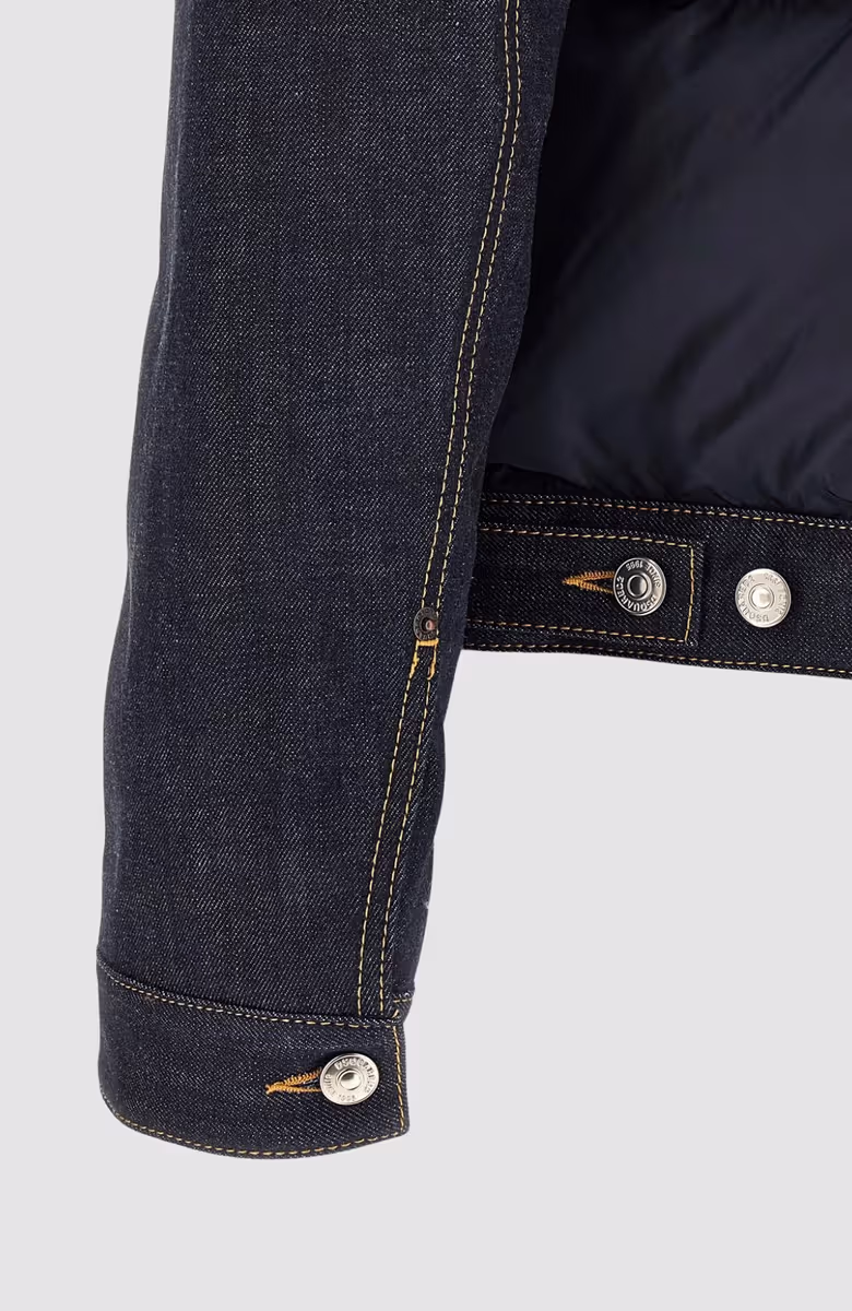 Hybrid Puffer Jean Jacket