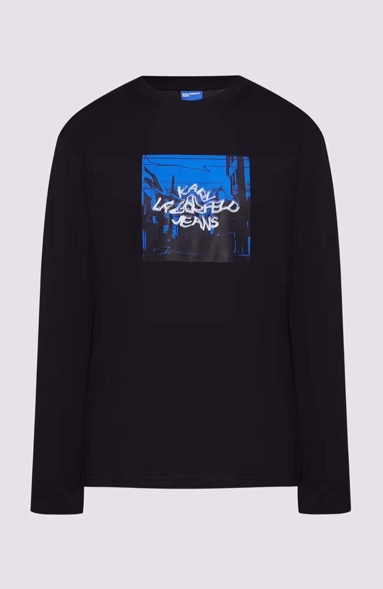 KLJ Regular Lslv Landscape Tee