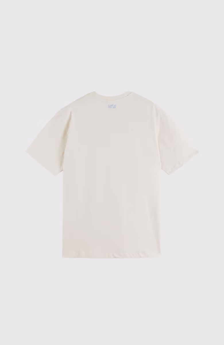 Embroidered Melange T-Shirt