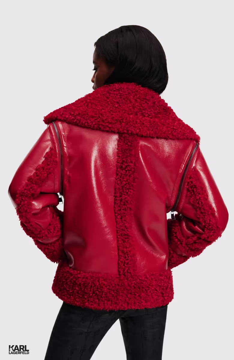 Faux Shearling Jacket
