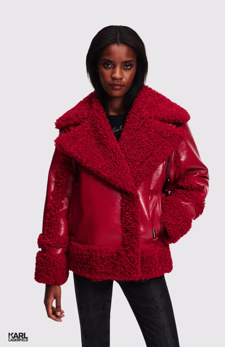 Faux Shearling Jacket