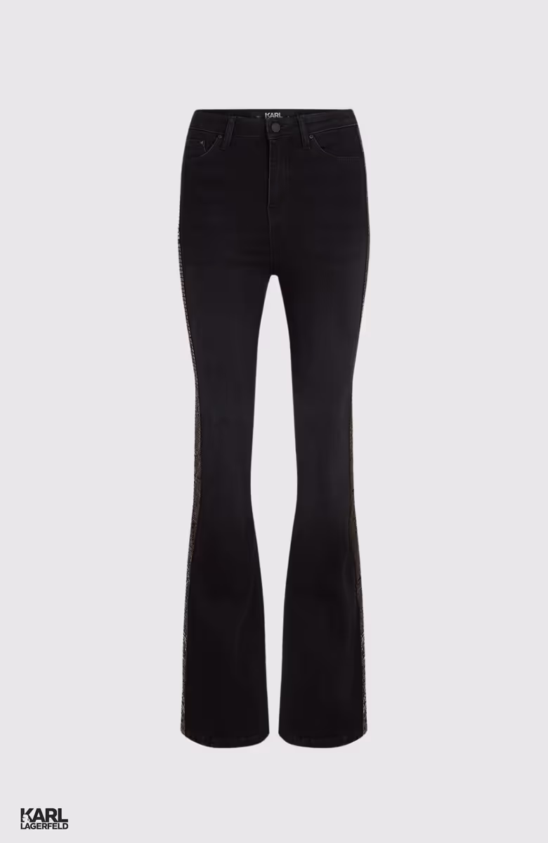 Flare Denim Pants