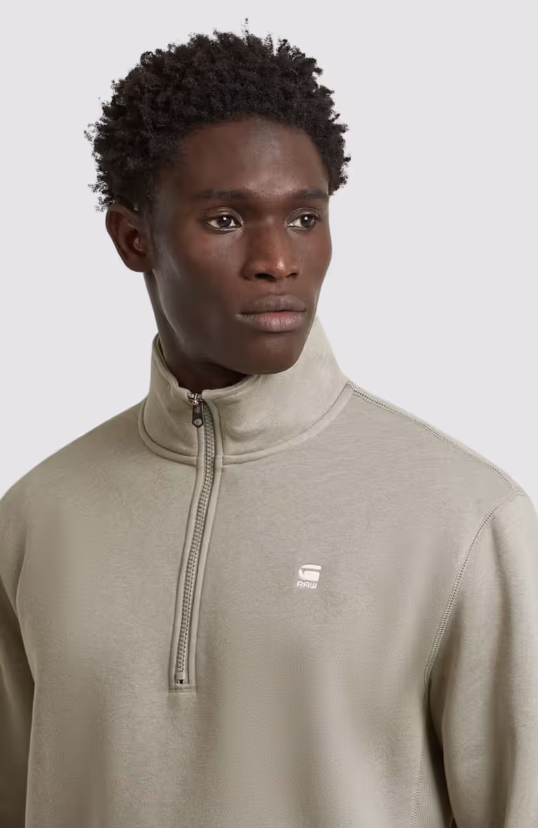Premium core half zip r sw l\s