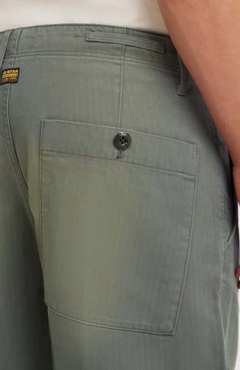 Pleated Chino Relaxed Tapered
