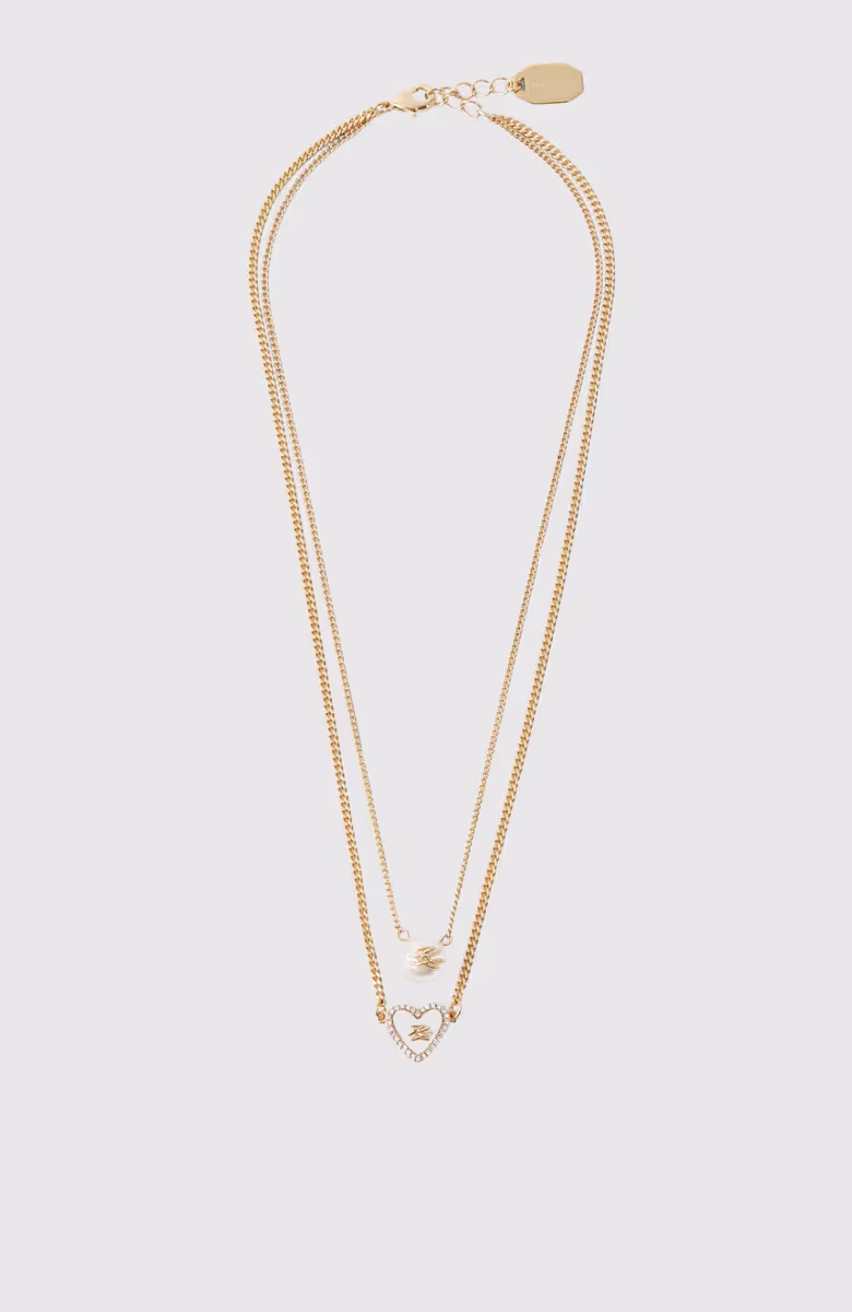 K/Autograph Heart Necklace