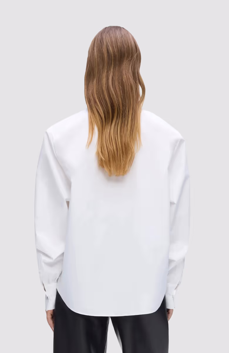 Volume Sleeve Poplin Shirt