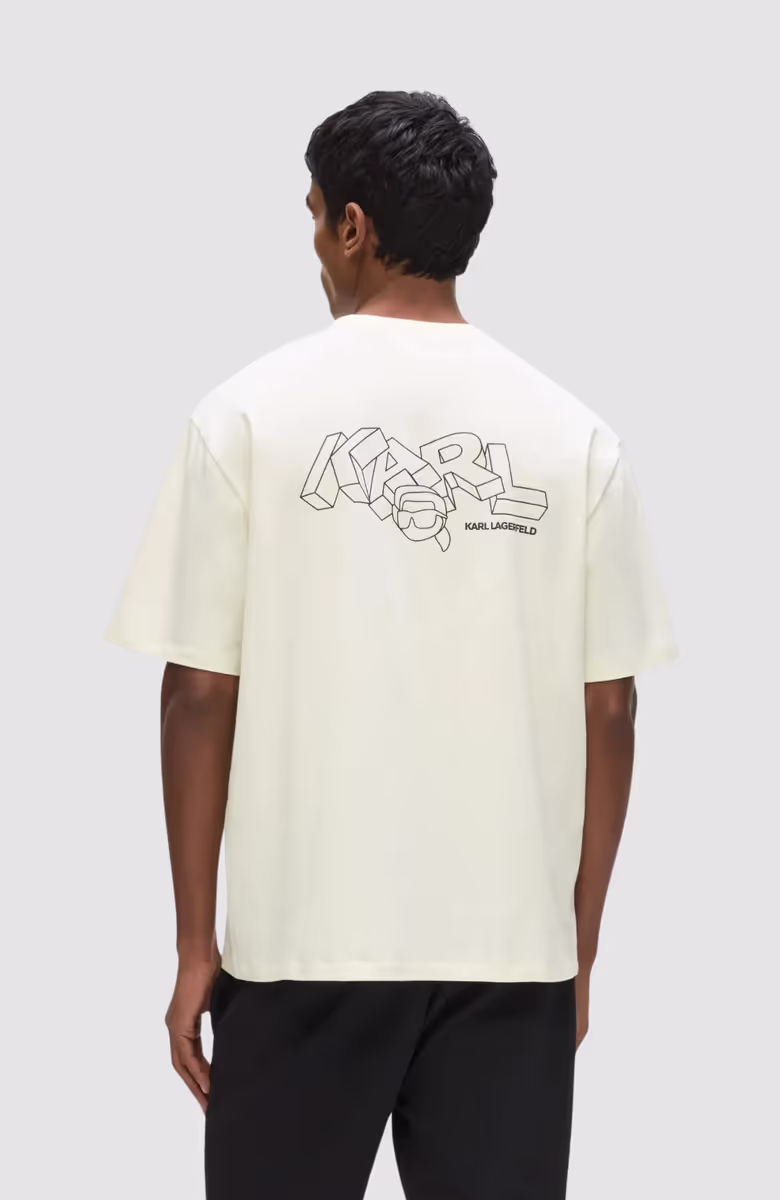 Ikon Karl Back Print T-Shirt