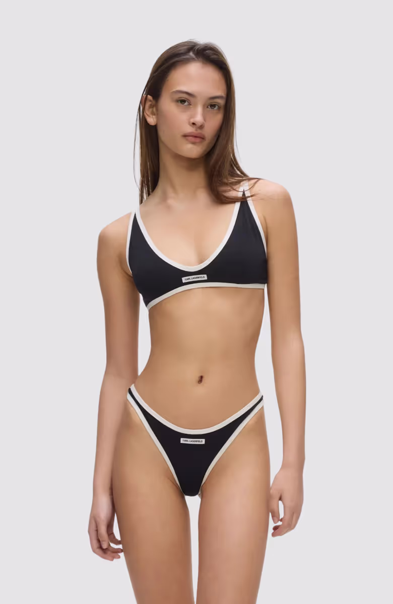 Logo Monochrome Bra