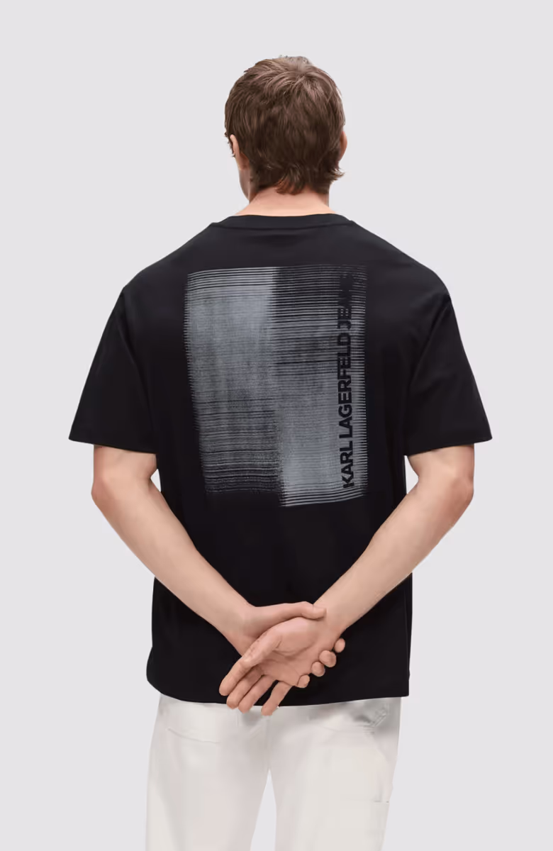 KLJ Relaxed Gradient Logo Tee
